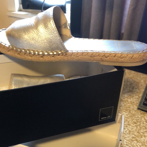 Silver leather flat - Picture 6 of 6